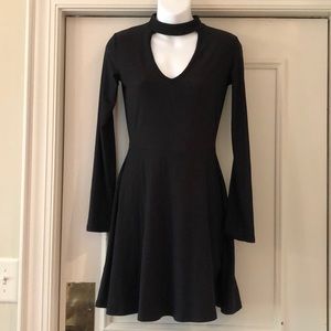 NEW Macy’s Gold Planet black dress sz S